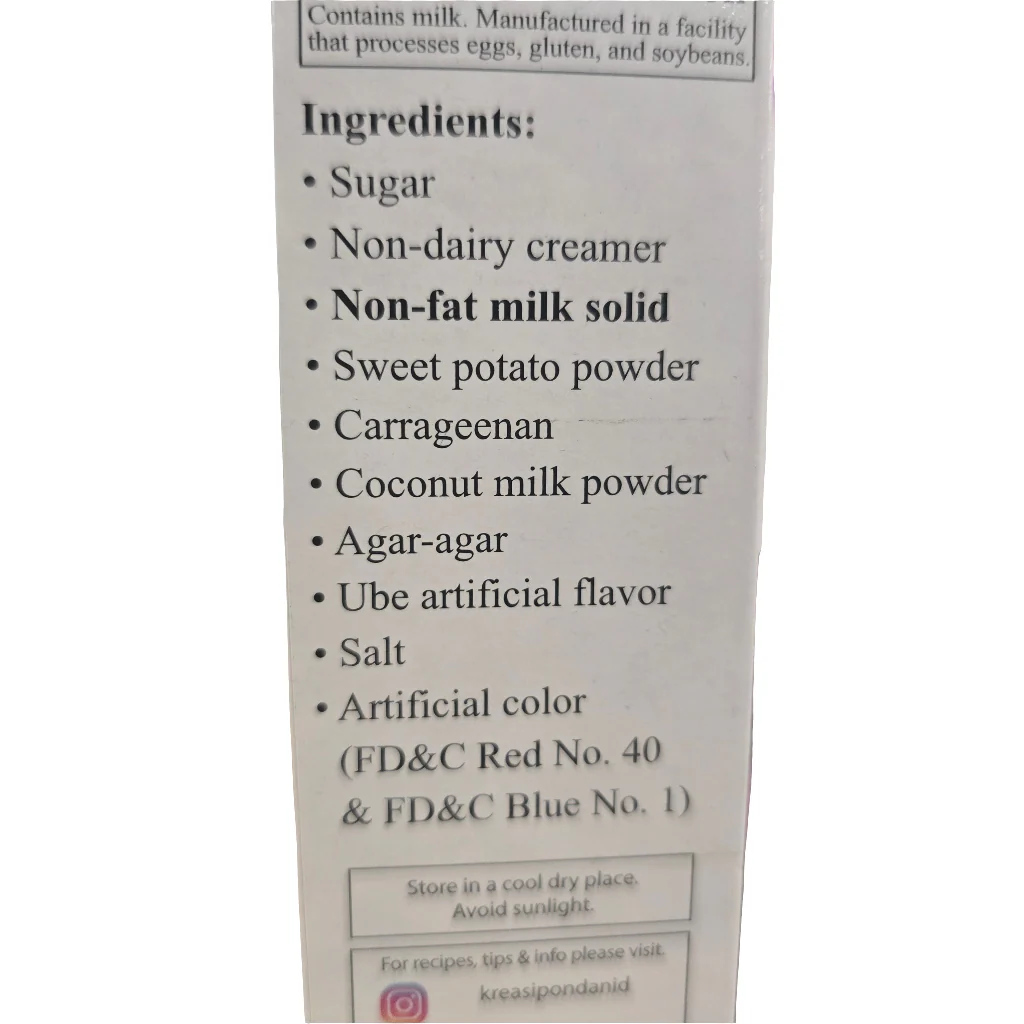 Pondan Ube Pudding Instant Mix 5.29 Oz (150 g) - Image 3