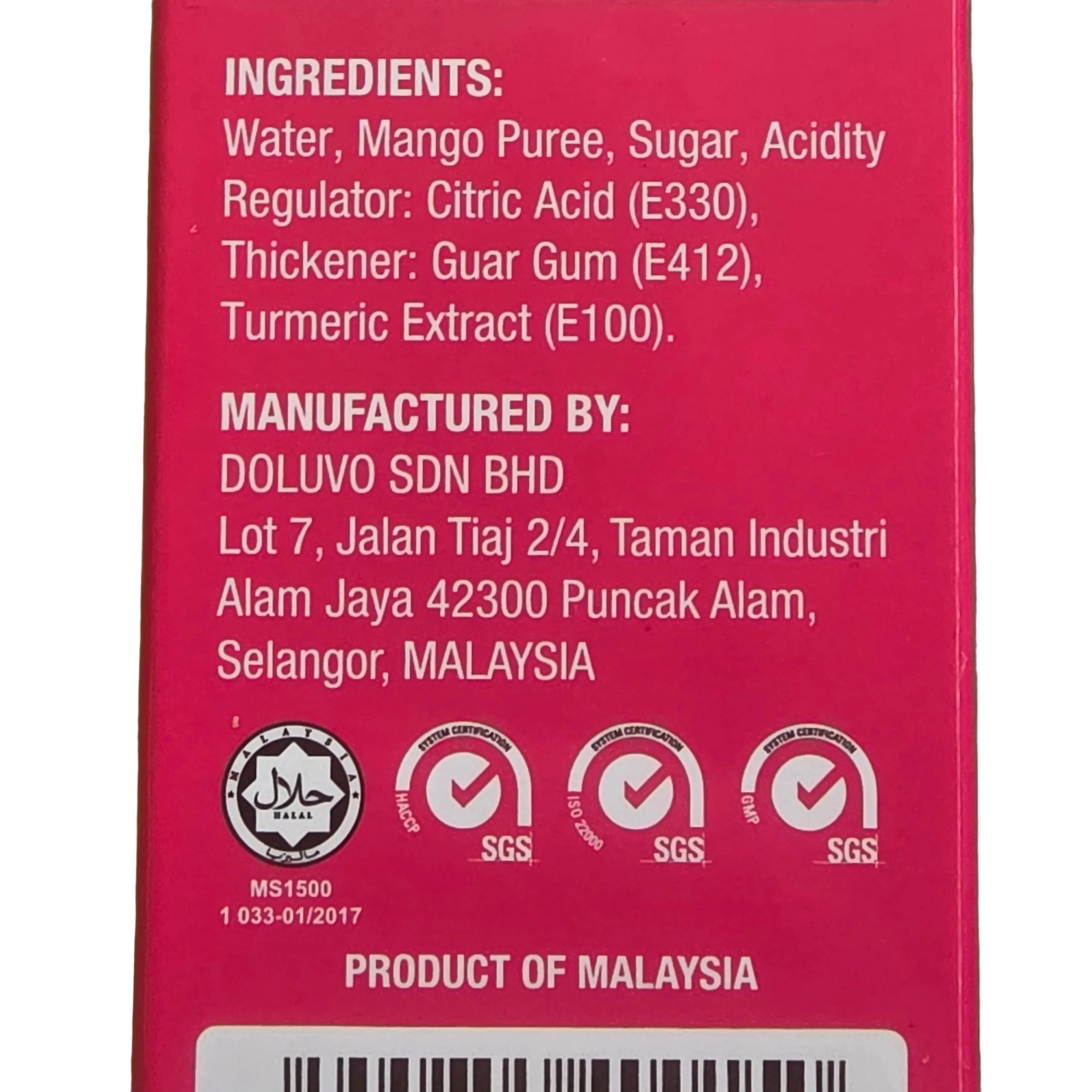Popsmalaya Ice Bars Mango 6 x 45 ml - Image 3