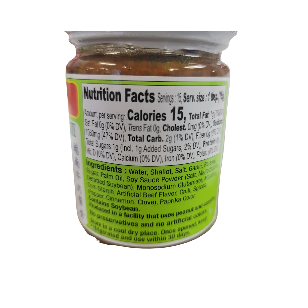 Por Kwan Pho Vietnamese Beef Flavor Paste 8 Oz - Image 3