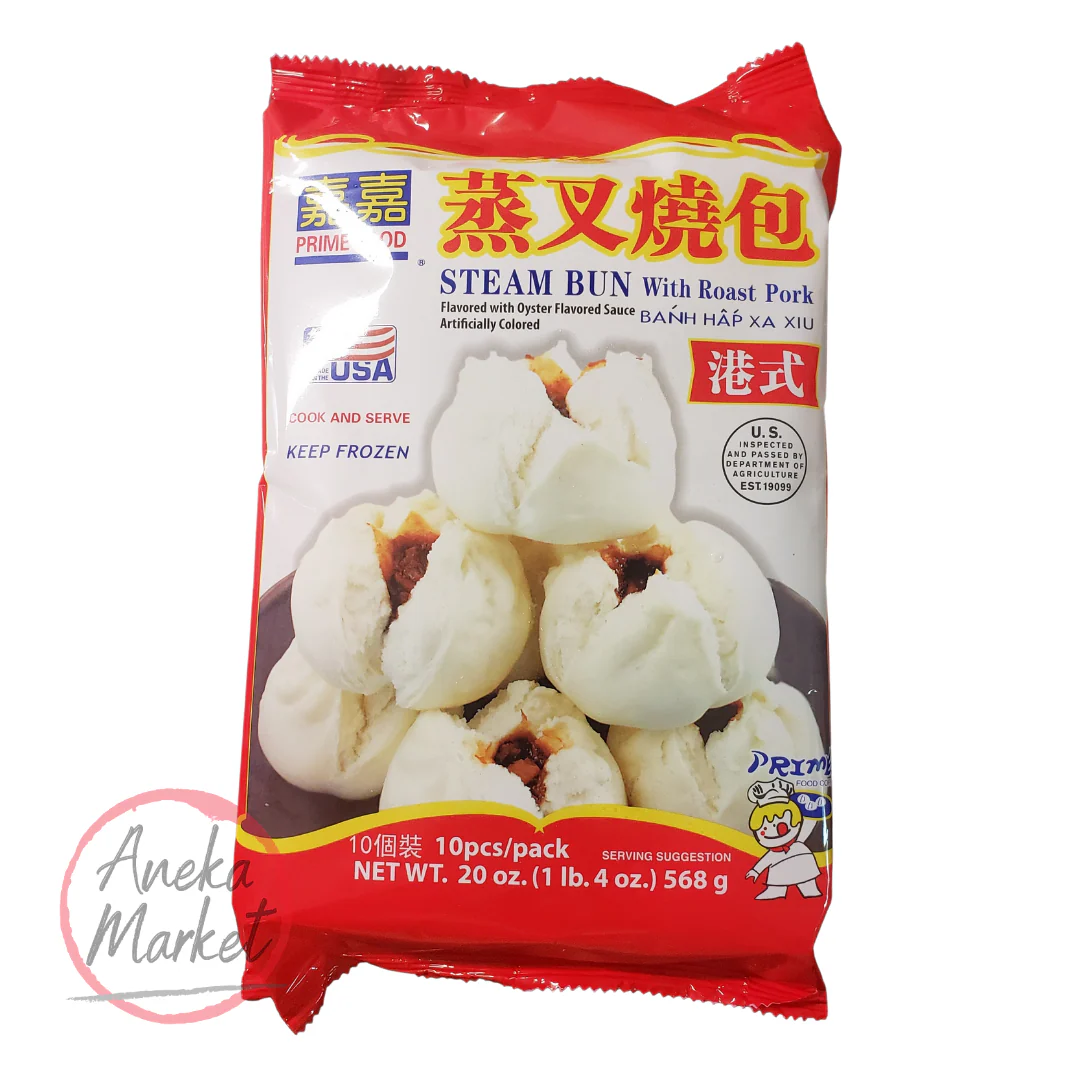 Prima Food Steamed Bun With Roast Pork 20 Oz (Frozen)