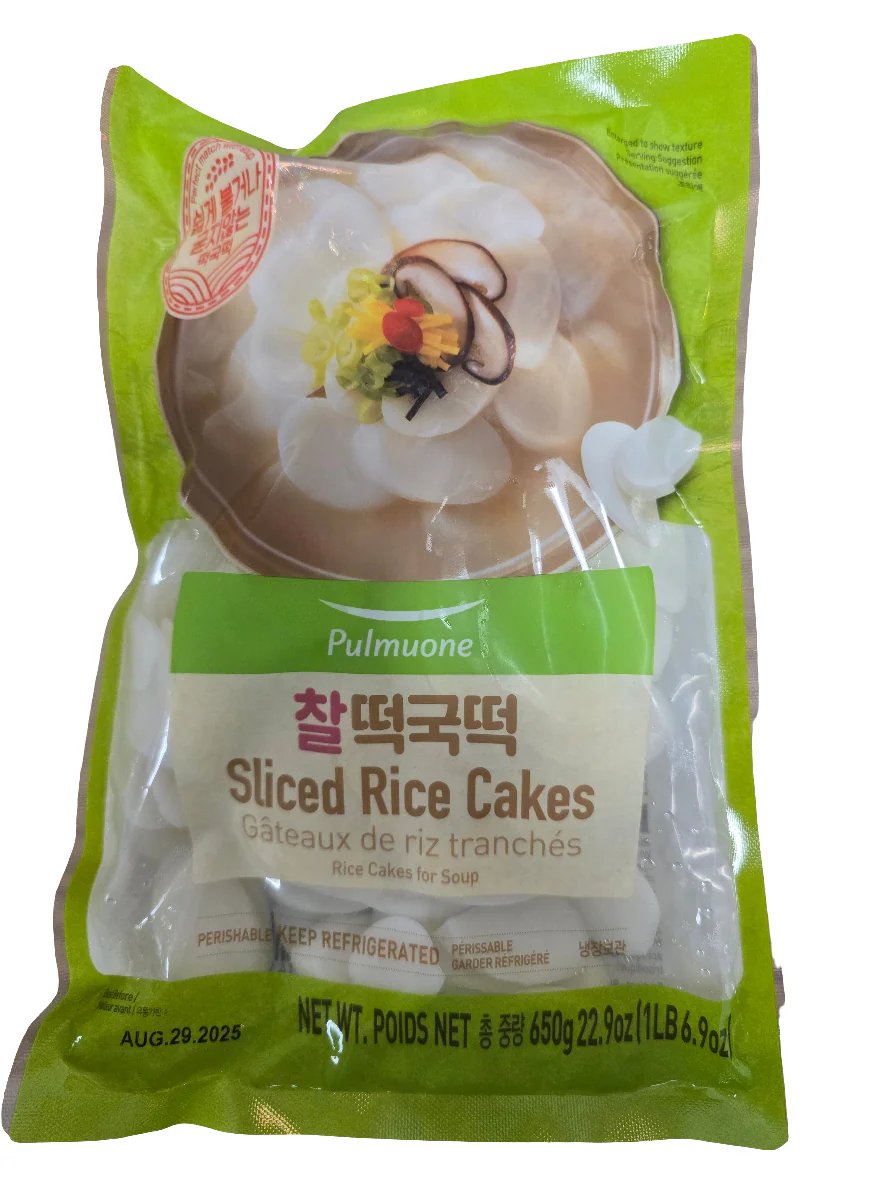 Pulmuone Sliced Rice Cakes 650g (22.9oz)