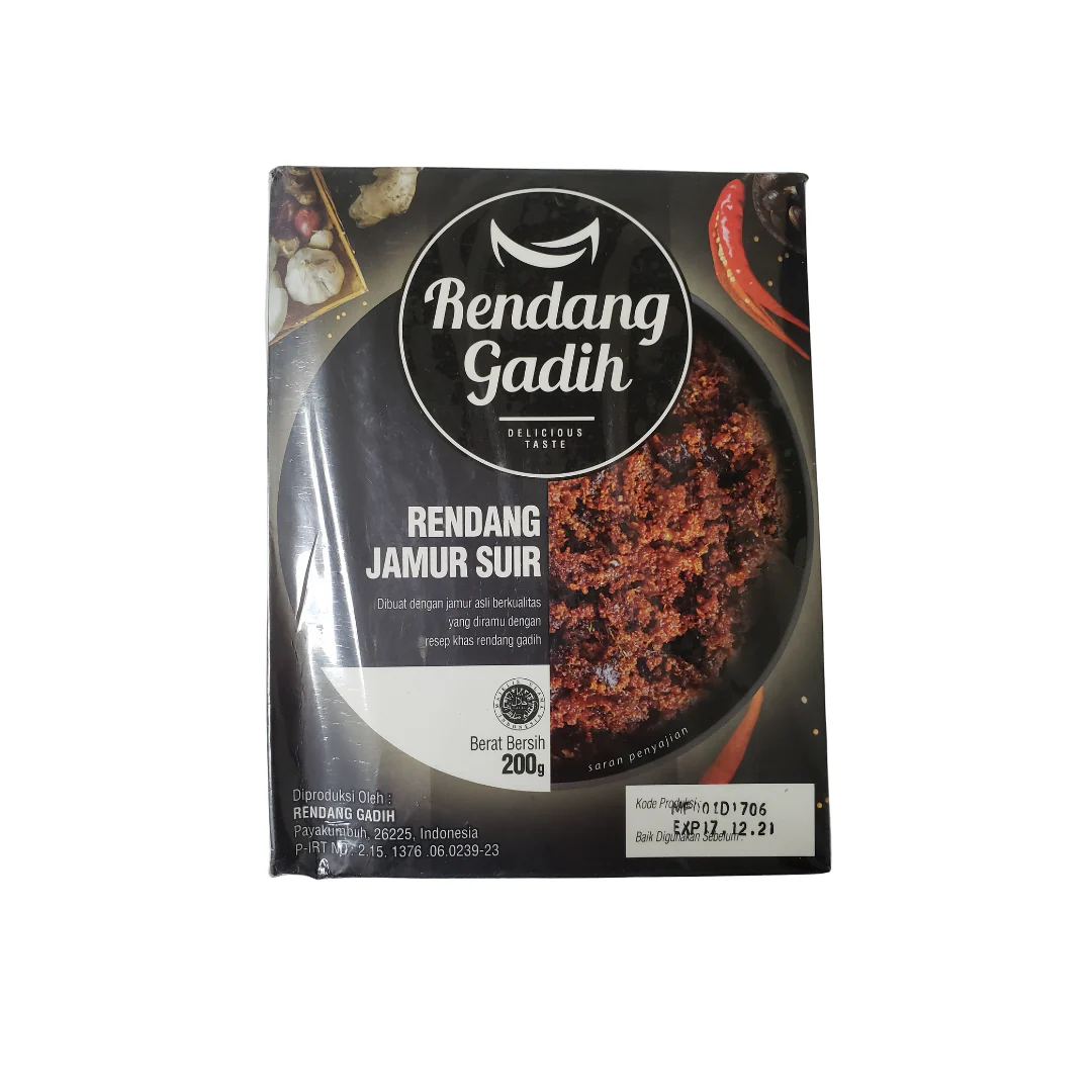 Rendang Gadih Rendang Jamur Suir 200g