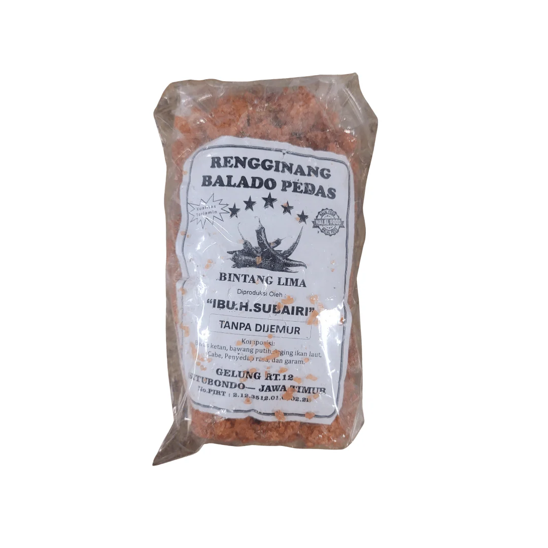 Rengginang Balado Kecil (Raw) 15 Oz