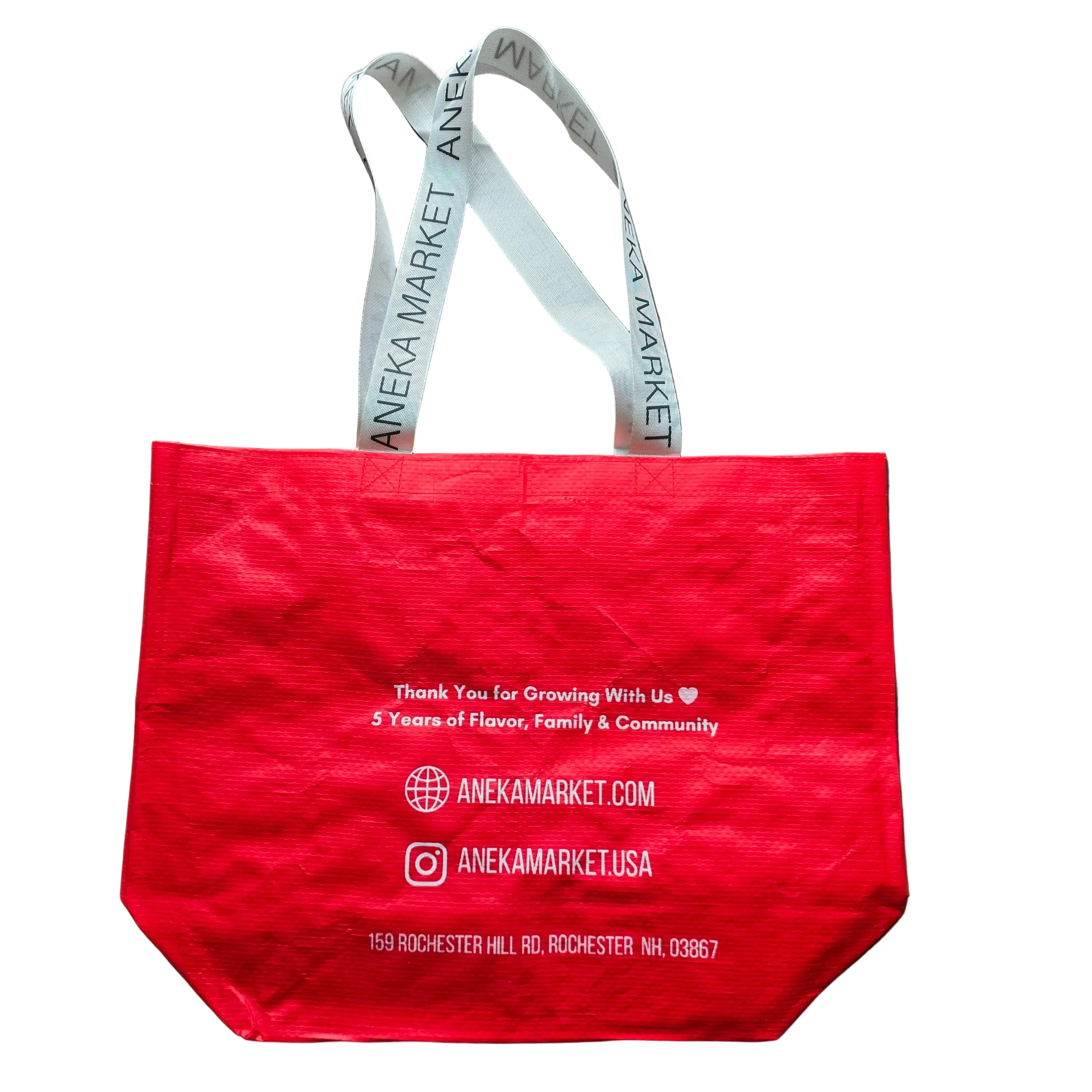 Reusable Bag 5th Year Anniversary Edition (18" x 13.5") - Image 2