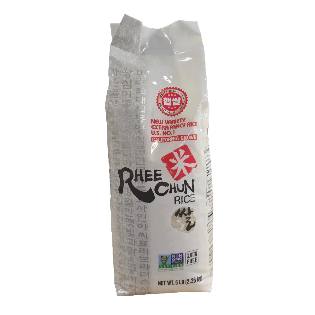 Rhee Chun Rice 5 lbs (2.26 kg) Korean Rice