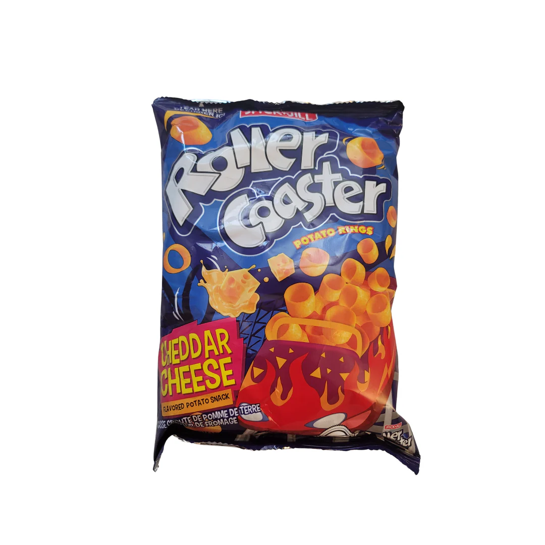 Jack'n Jill Roller Coaster Potato Rings Snacks 2.99 Oz