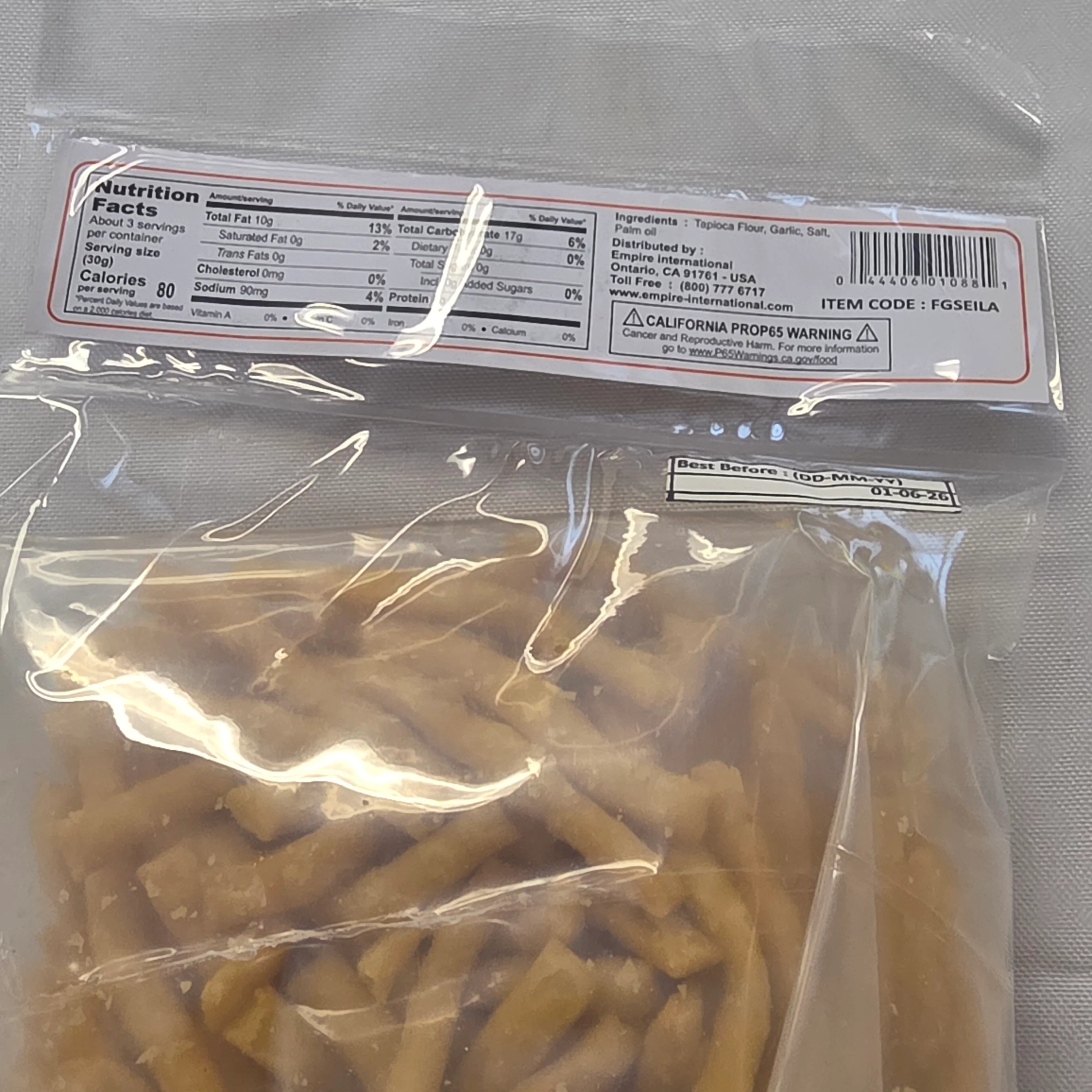 Rotary Garlic Stick Crackers 3.5 oz - Image 2