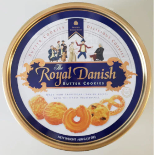#Royal Danish Butter Cookies 2 lbs Gift Box - Image 2