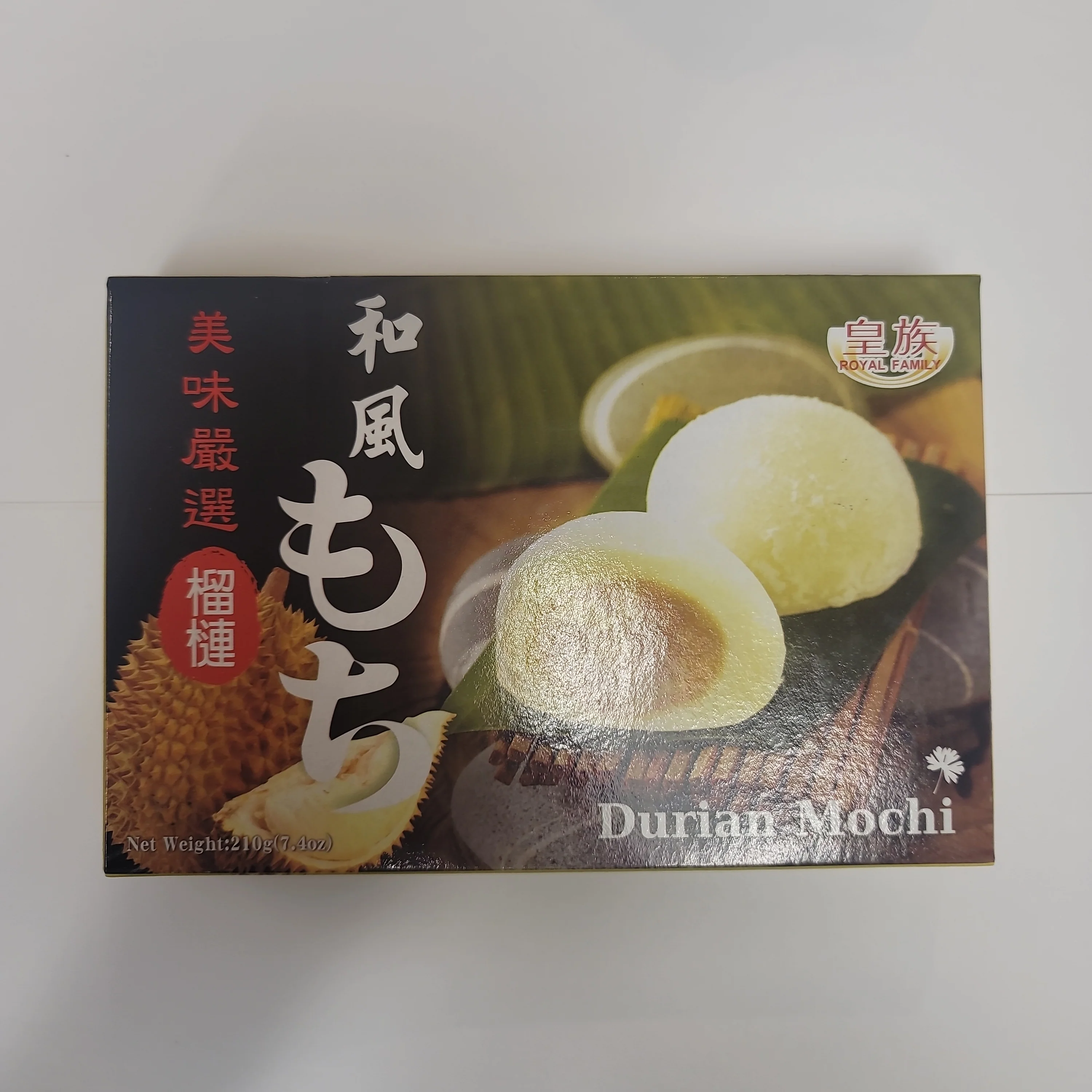 Royal Family Durian Mochi 210 g (7.4 Oz)