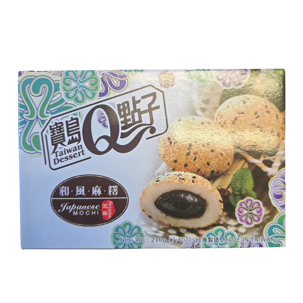 #Royal Family Taiwan Sesame Mochi 210 g (7.4 Oz)