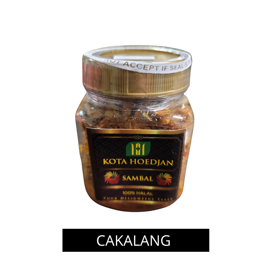 Sambal Kota Hoedjan Cakalang 7 Oz (Total Weight)