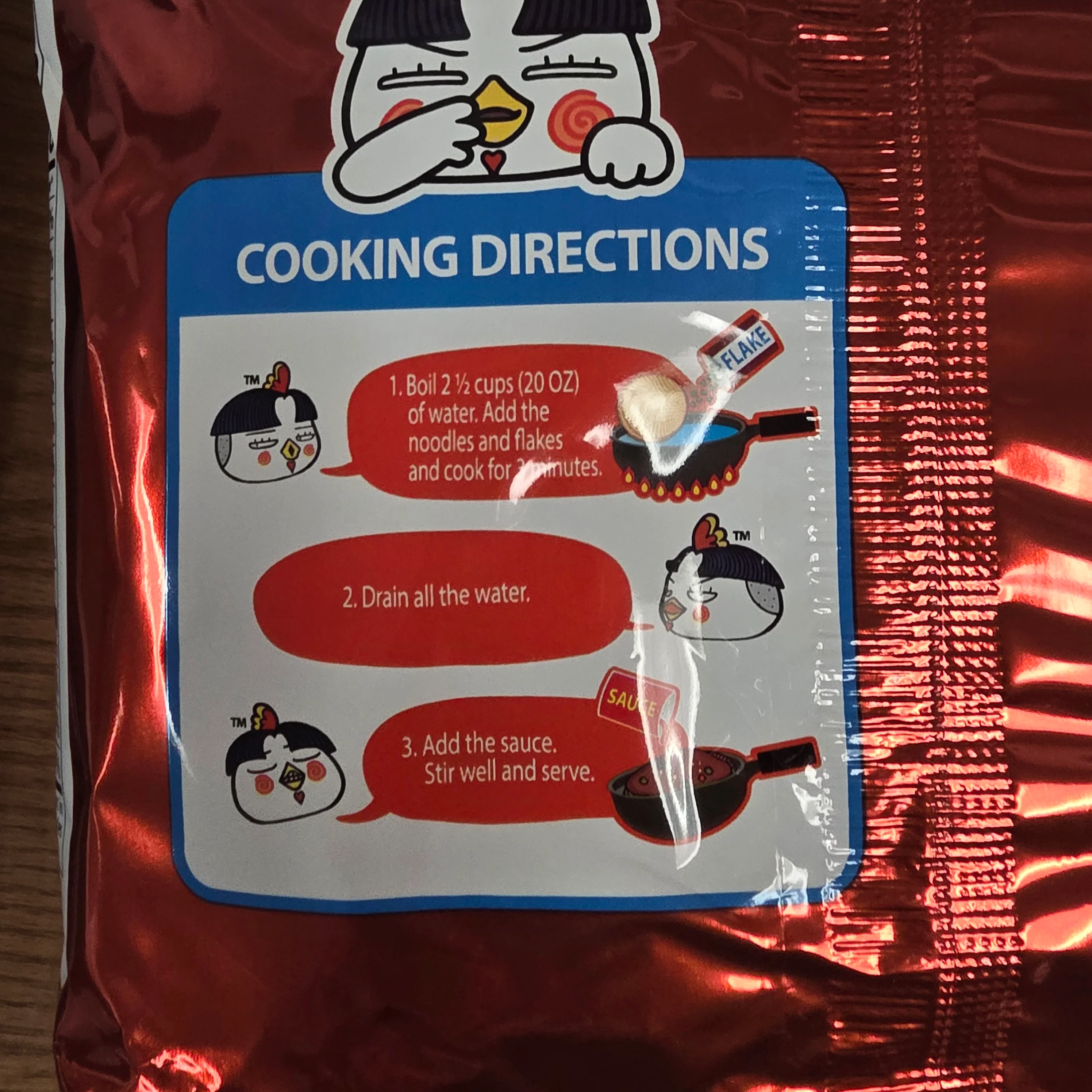 Samyang Yakisoba Buldak Spicy Ramen (5 x 125 g) - Image 3