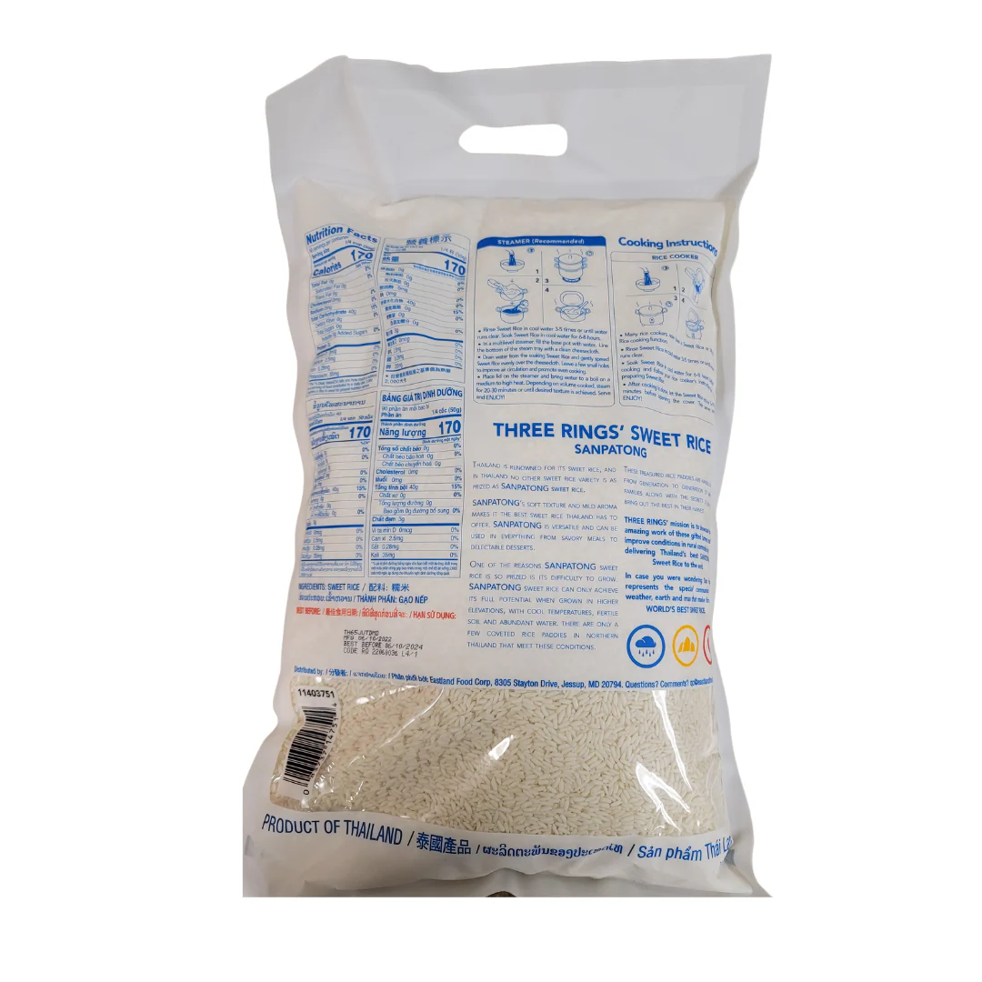 Sanpatong Sweet Rice 10 lbs (Glutinous/Sticky Rice) - Image 2