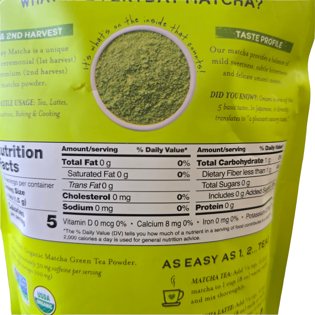 Sencha Naturals Organic Everyday Matcha 12 Oz (340 g) - Image 2