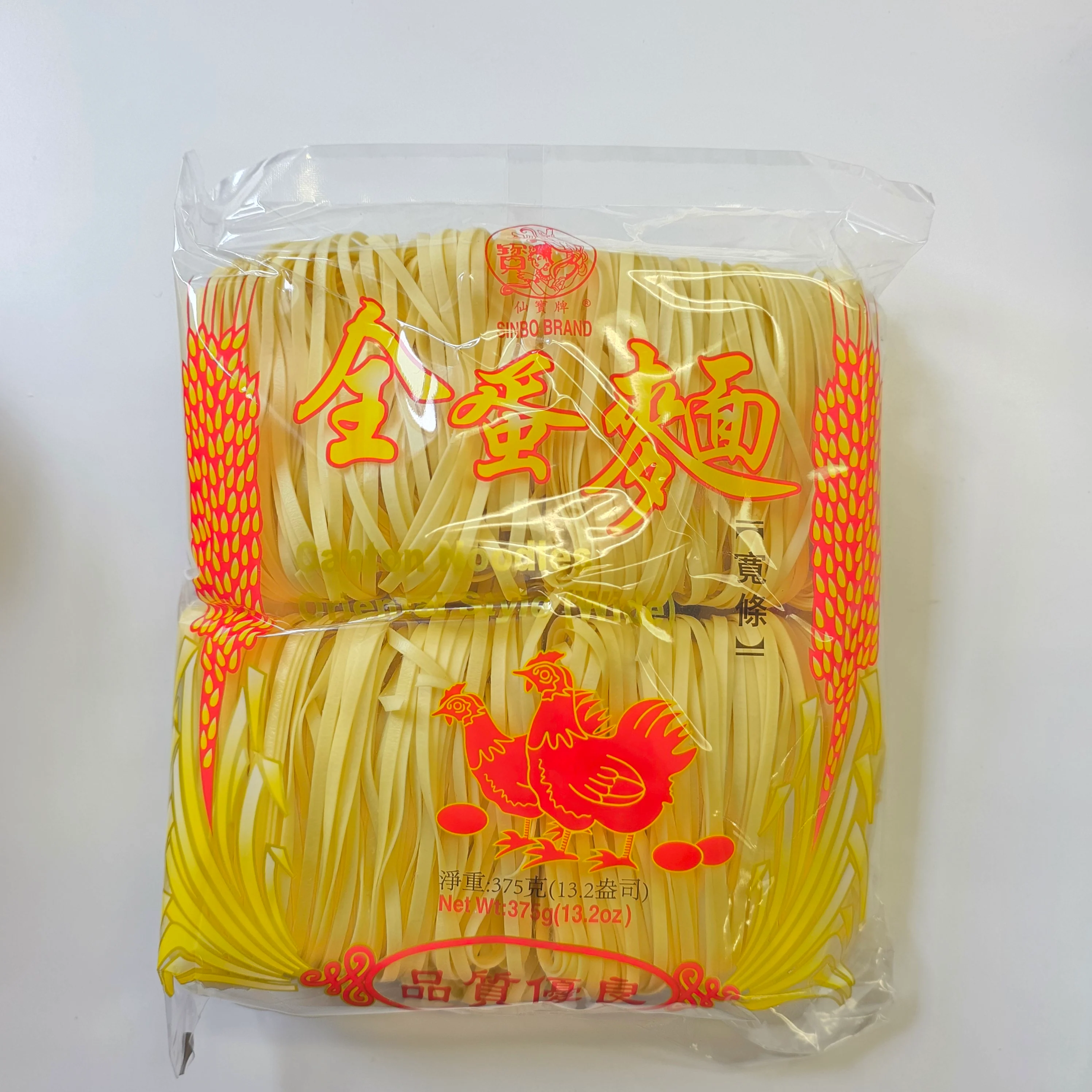 Sinbo Dried Egg Noodle Fine 375 g
