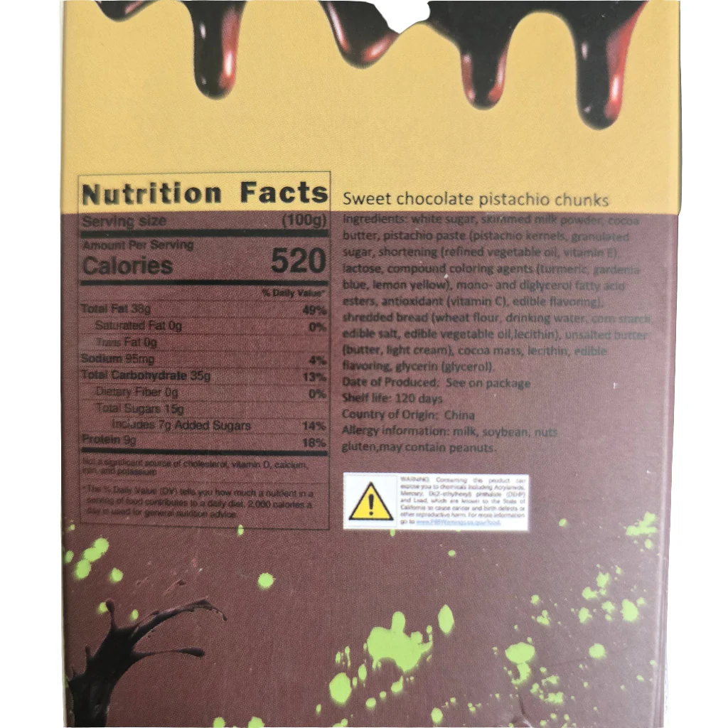 Snack Talk Dubai Chocolate 35 g - Image 2