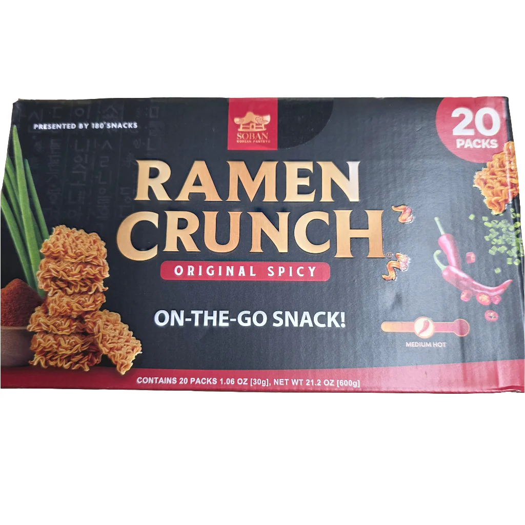 Soban Ramen Crunch Original Spicy (20 packs x 30gr)