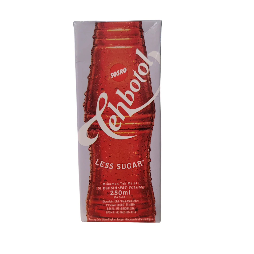 Sosro Teh Botol Less Sugar 250 ml