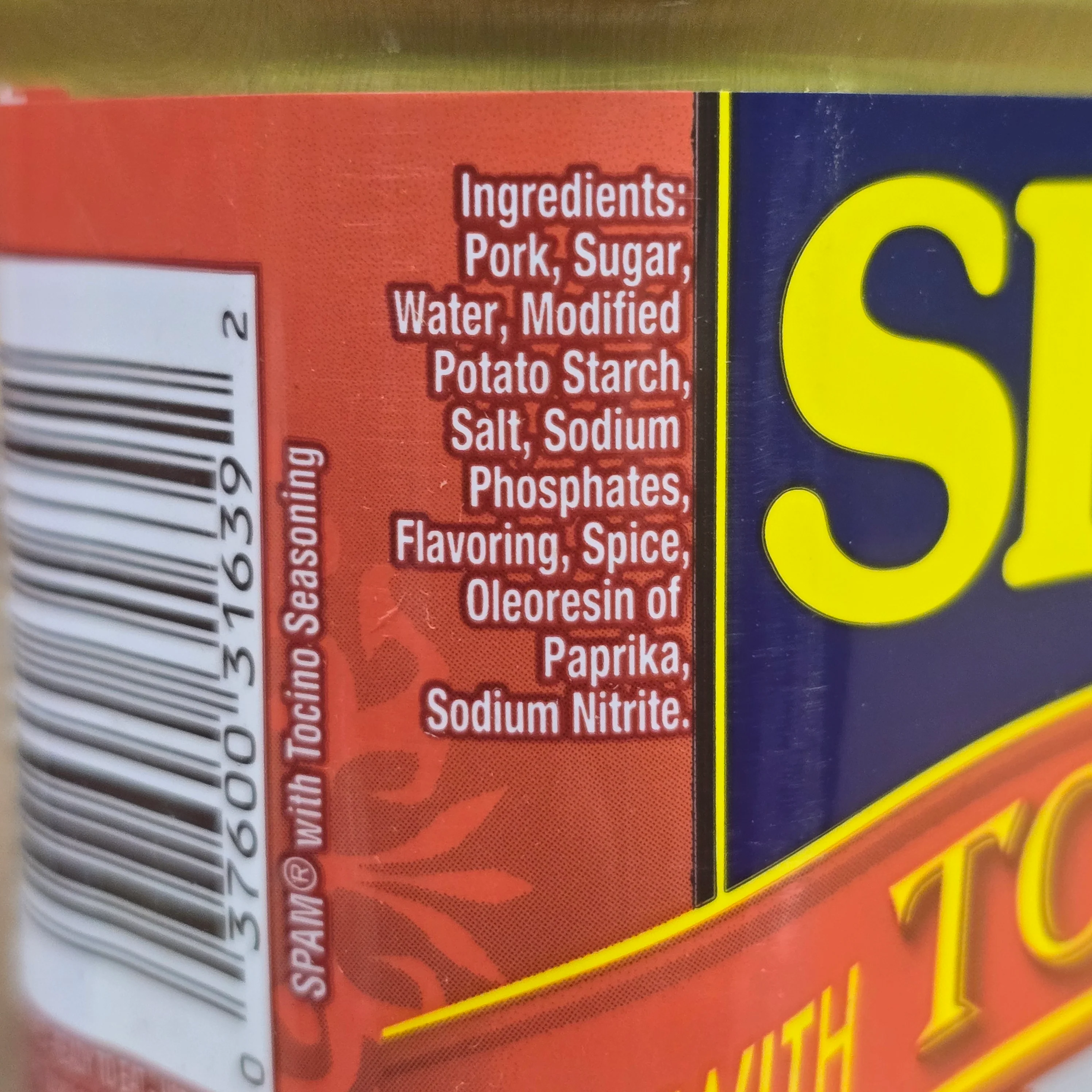 Spam Tocino 12 Oz (340 g) - Image 4