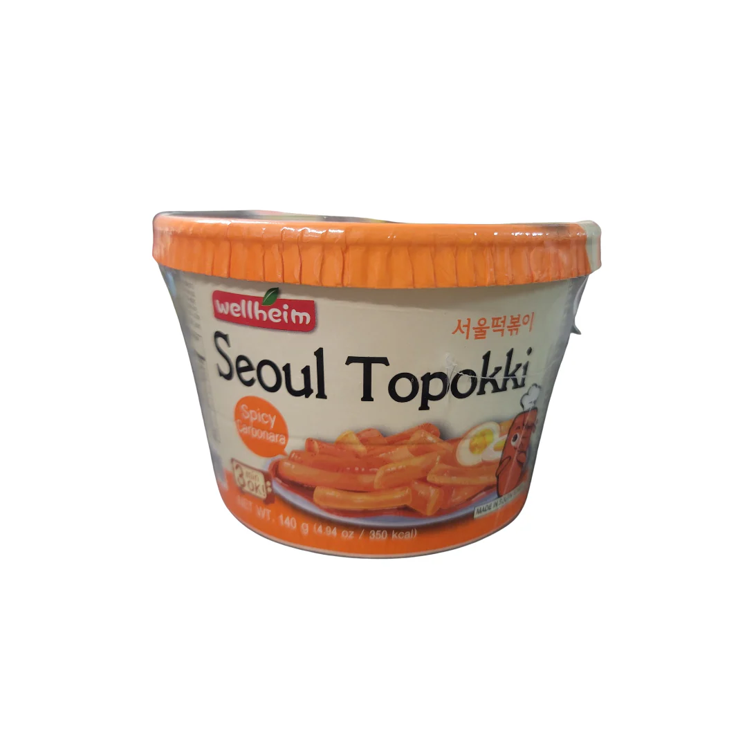 Wellheim Spicy Seoul Carbonara Topokki