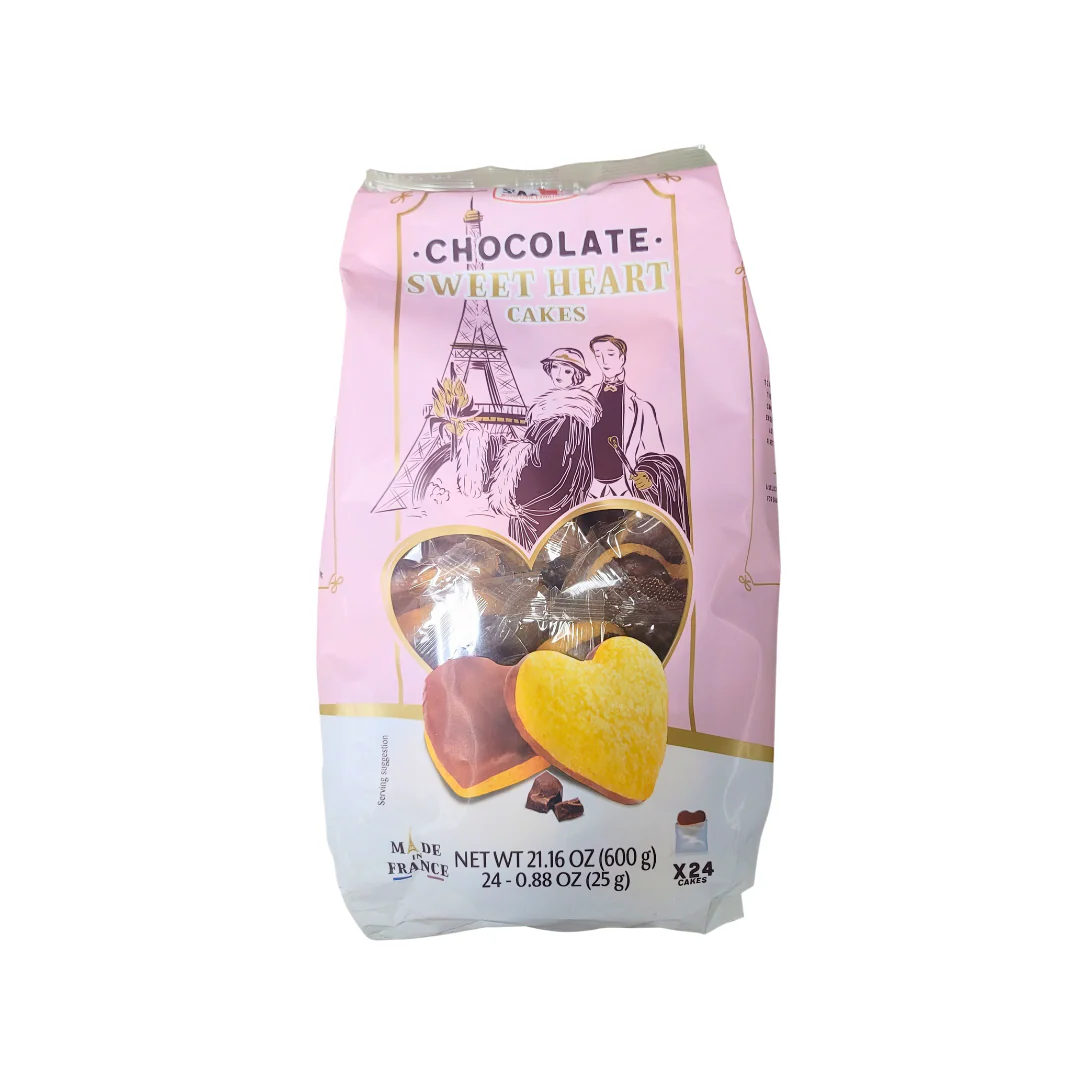 St Michel Sweet Heart Cakes 600 g (24x25g)