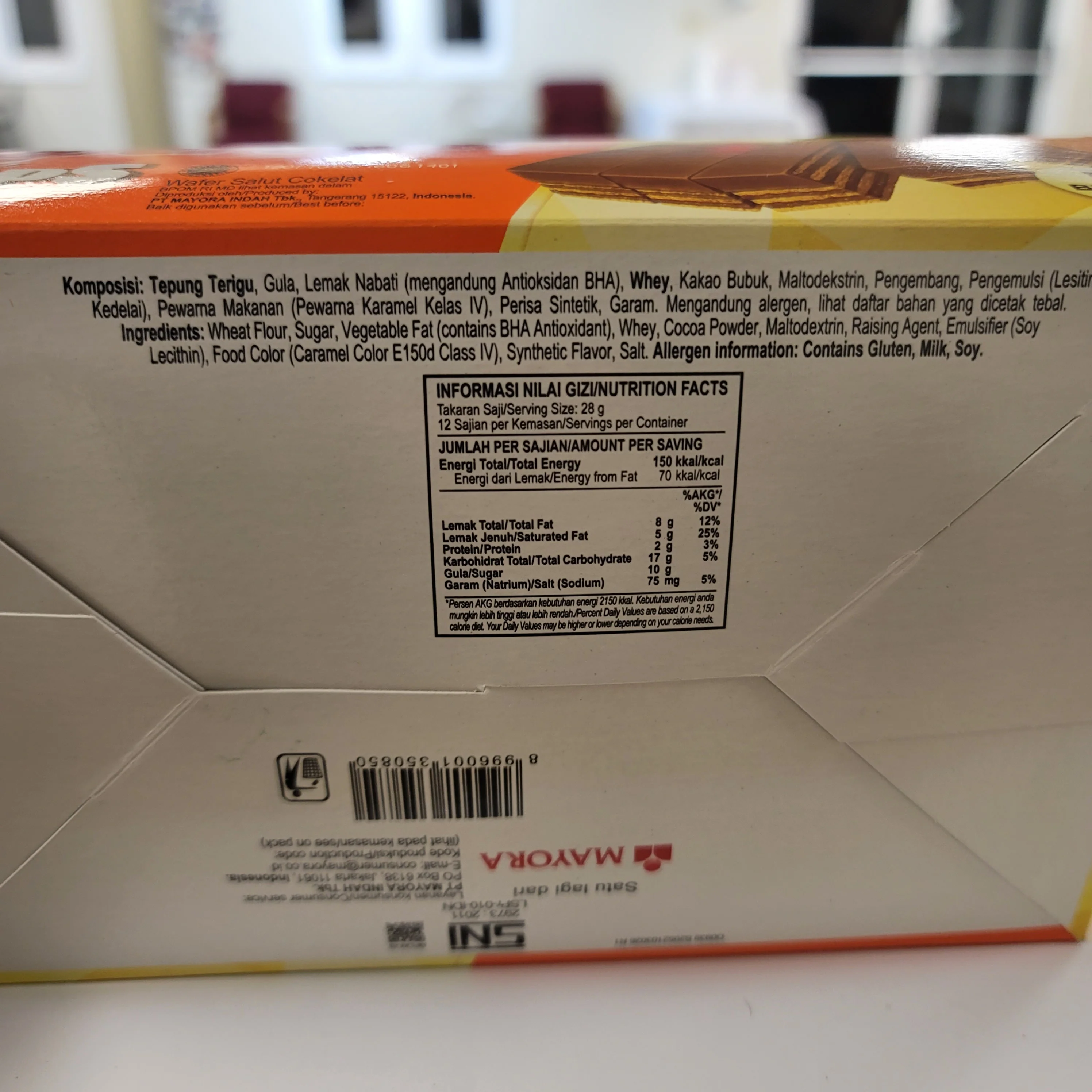 Superstar Snaps Triple Wafer Chocolate (12 x 28 g) - Image 2