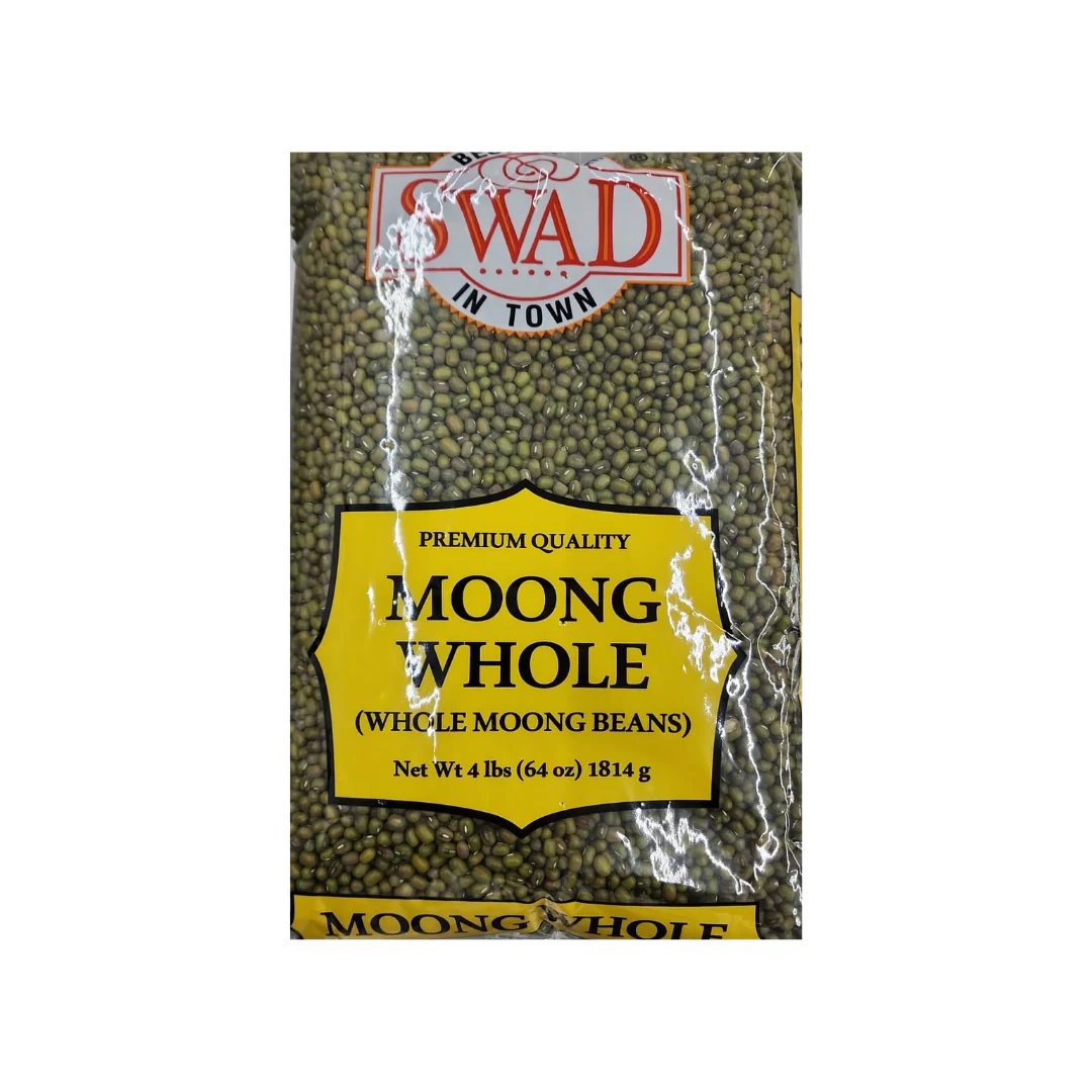 Swad Moong Whole (Whole Mung Beans) 4 lbs (64 Oz)