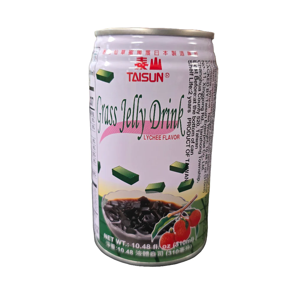 Taisun Grass Jelly Drink Lychee Flavor 10.48 fl.oz