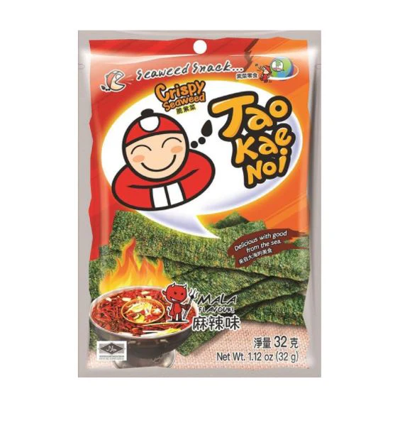 Taokaenoi Crispy Seaweed Mala Flavor 32 g