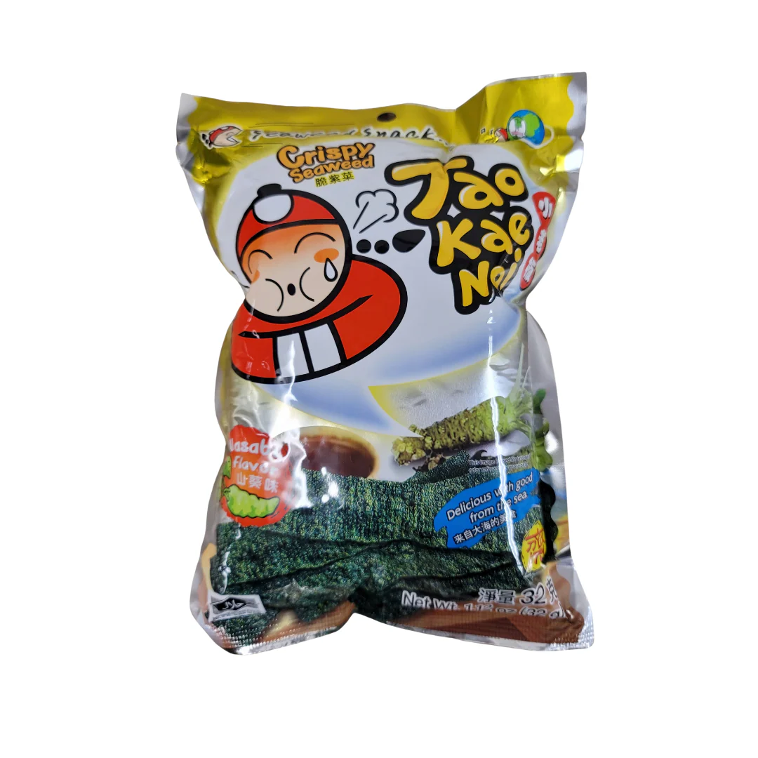 Taokaenoi Crispy Seaweed Wasabi Flavor 32 g