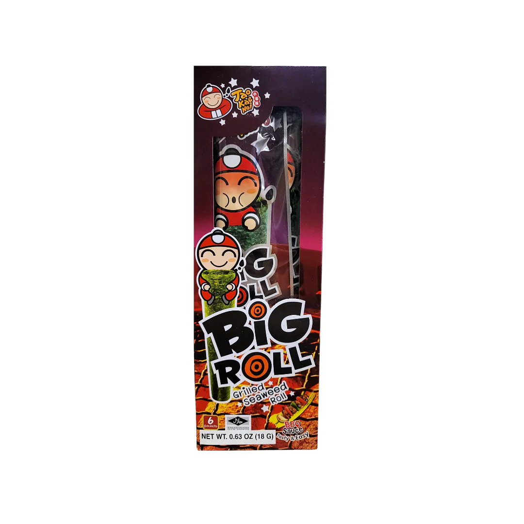 Taokaenoi Grilled Seaweed Roll BBQ Flavor 18 g