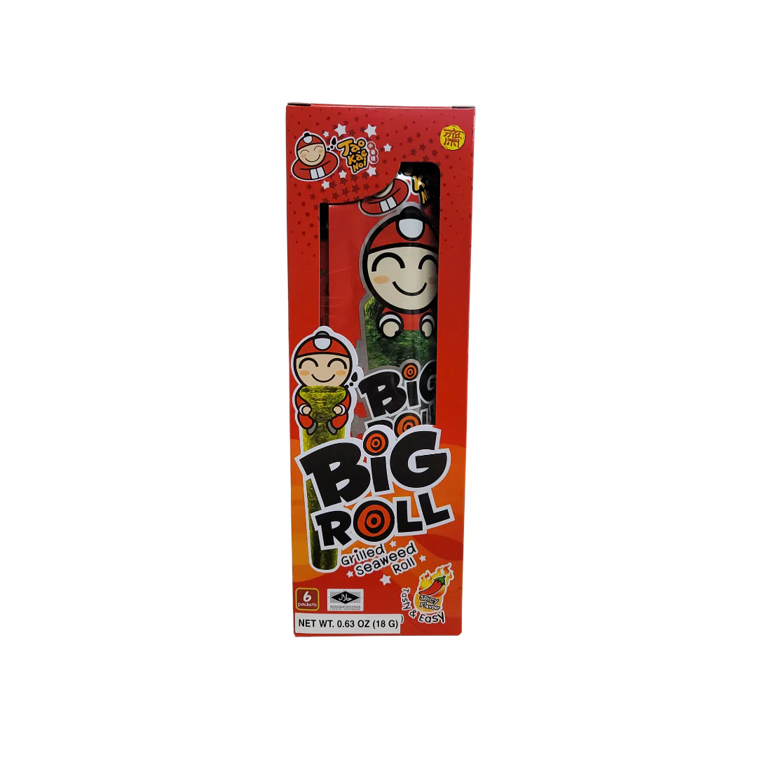 Taokaenoi Grilled Seaweed Roll Spicy Flavor 18 g