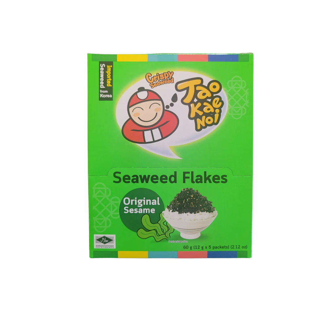 Taokaenoi Furikake Crispy Seaweed with Original Sesame