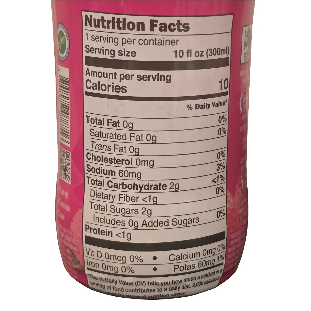 Tea4U Ceylon Iced Tea Black Tea with Lychee & Strawberry  Flavor Zero Sugar 300 ml - Image 2