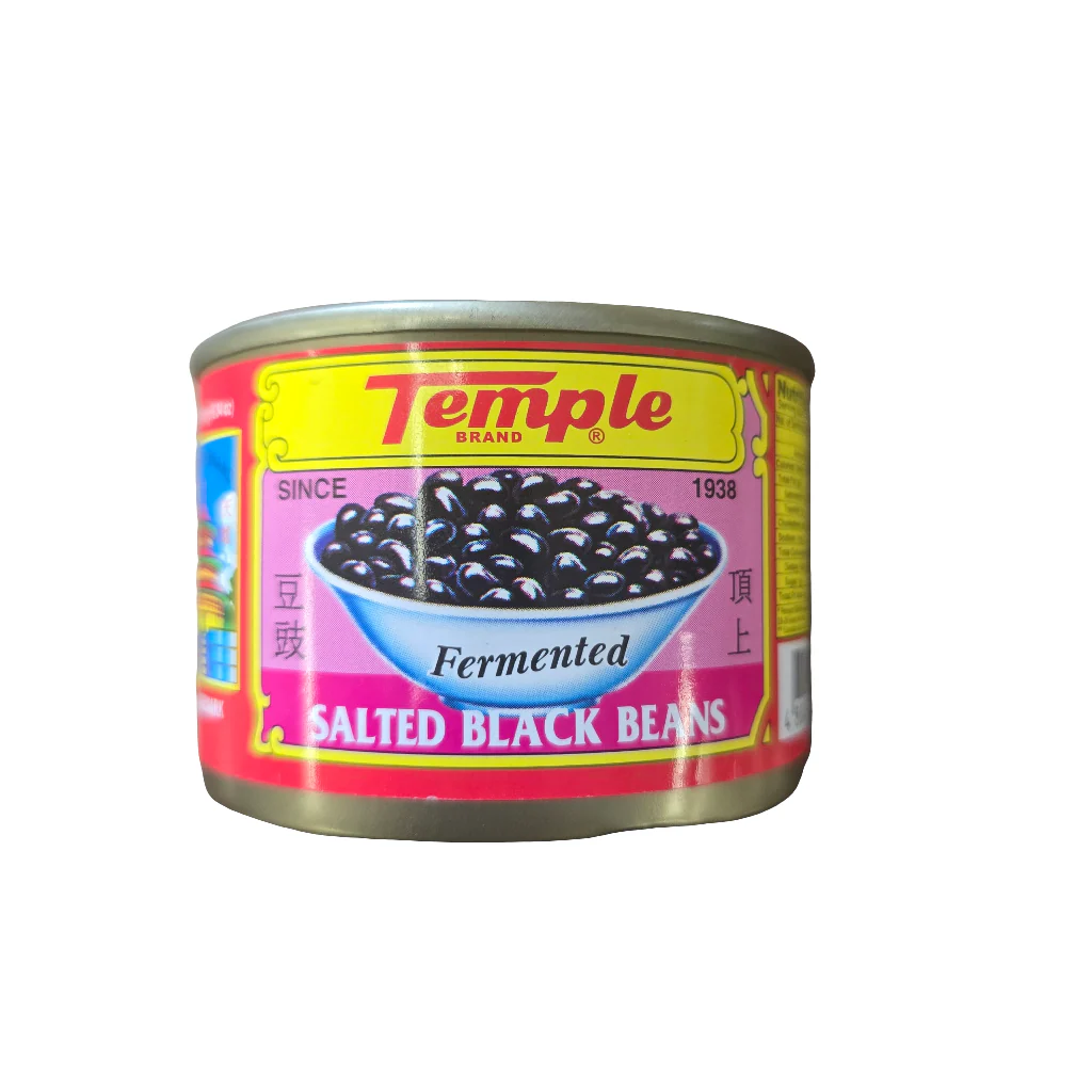 Temple Fermented Salted Black Beans 180 g (6.34 Oz)