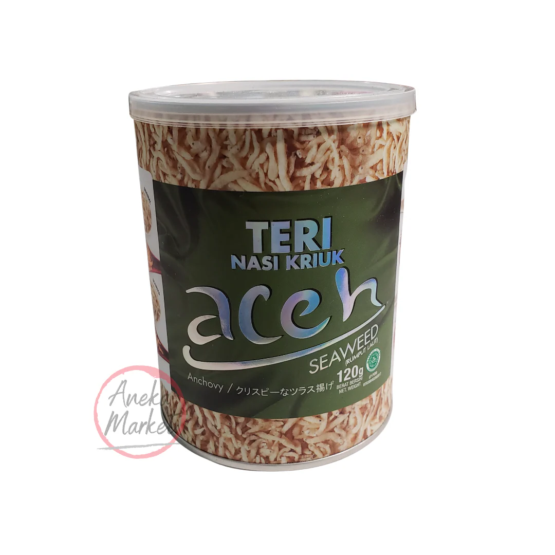 Teri Nasi Kriuk Aceh Seaweed 120 g