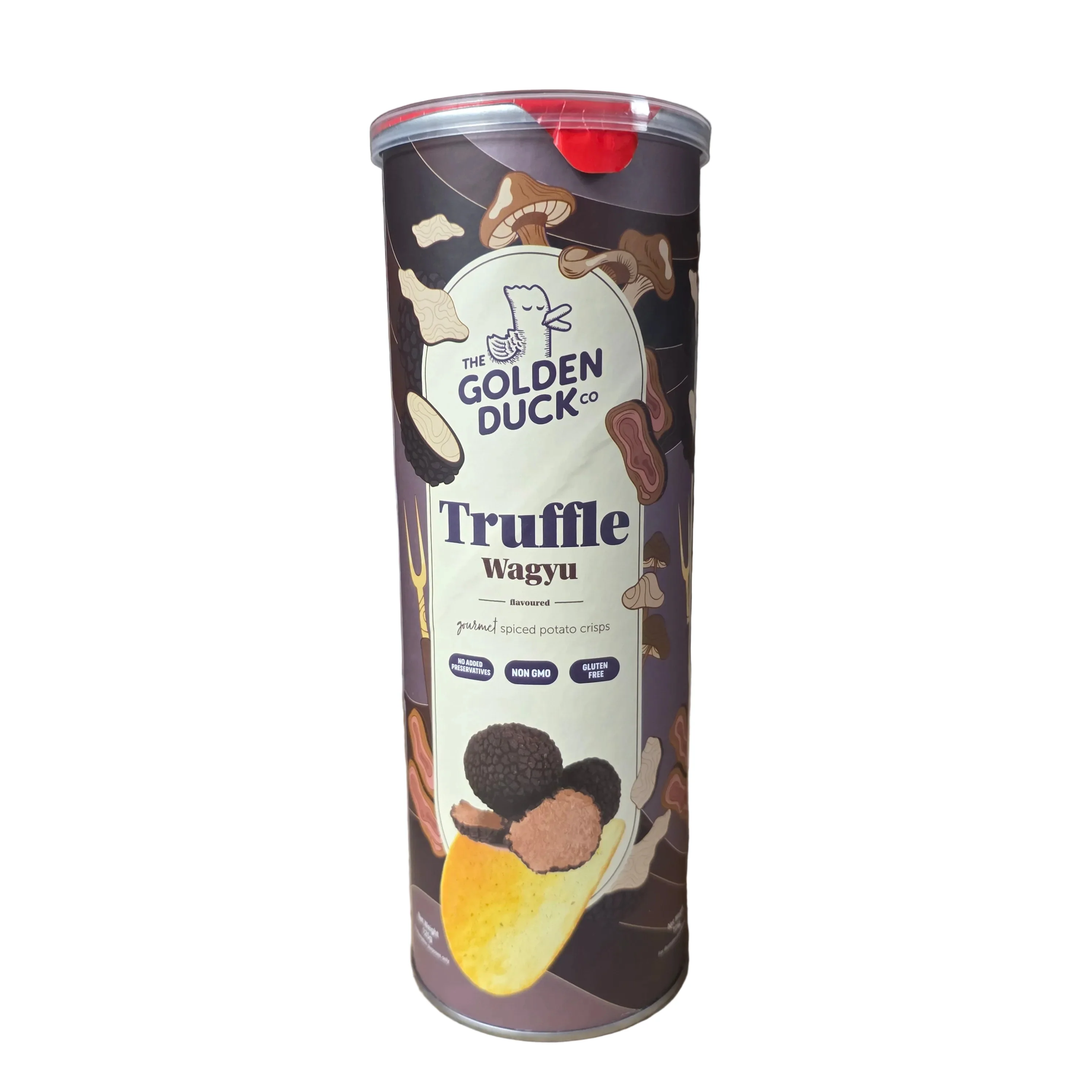 The Golden Duck Truffle Wagyu Potato Crisps 125 g