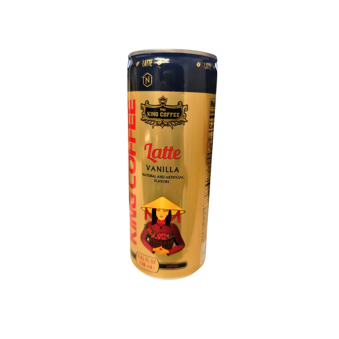 TNI King Coffee Vanilla Latte 8.04 Fl Oz (238 ml)
