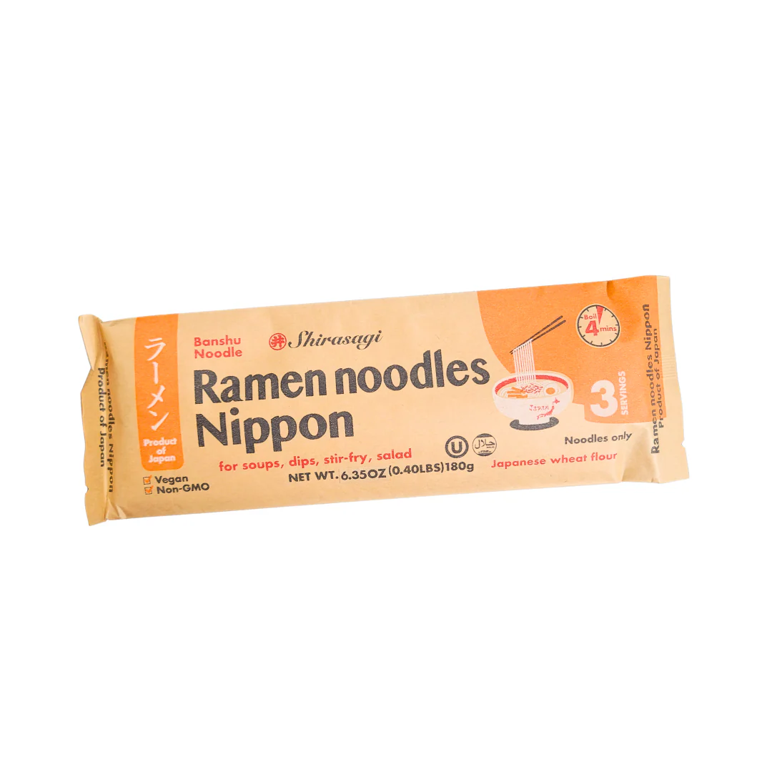 # Toa Shirasagi Ramen Nippon Noodles 6.35 Oz (180 g)
