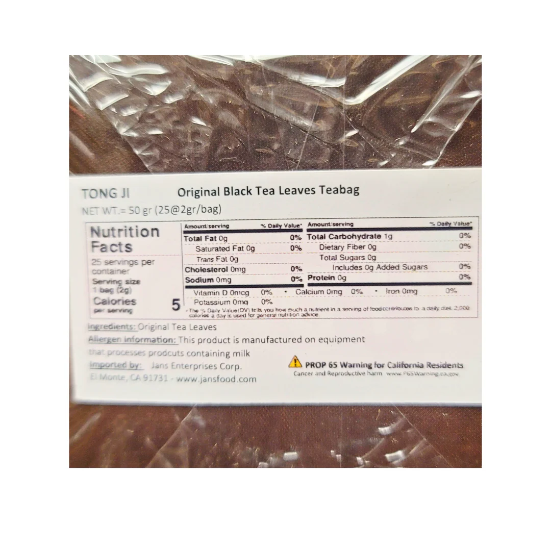 Tong Tji Teh Celup Original Tea (25 enveloped teabags) - Image 2