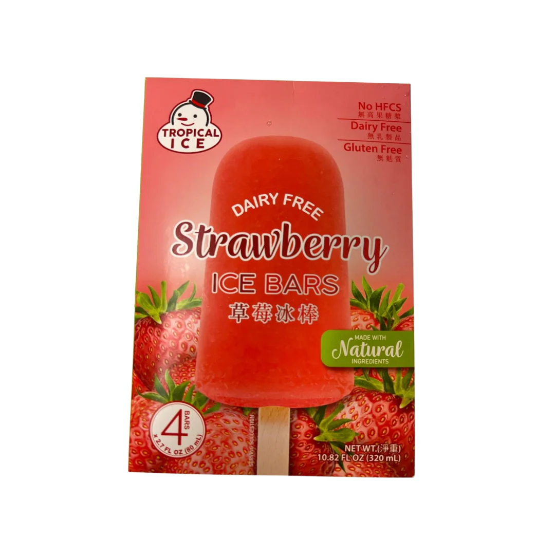 Tropical Ice Strawberry Ice Bar (4x2.7 fl.oz)