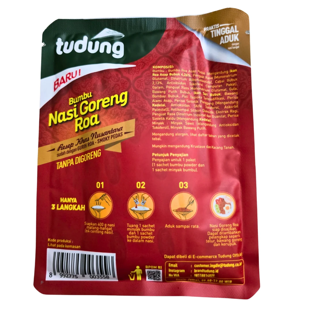 Tudung Bumbu Nasi Goreng Roa 28 g - Image 2