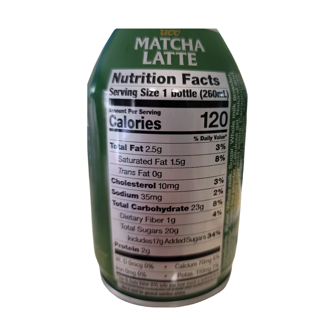 Uji Matcha Latte 8.79 Fl Oz - Image 2