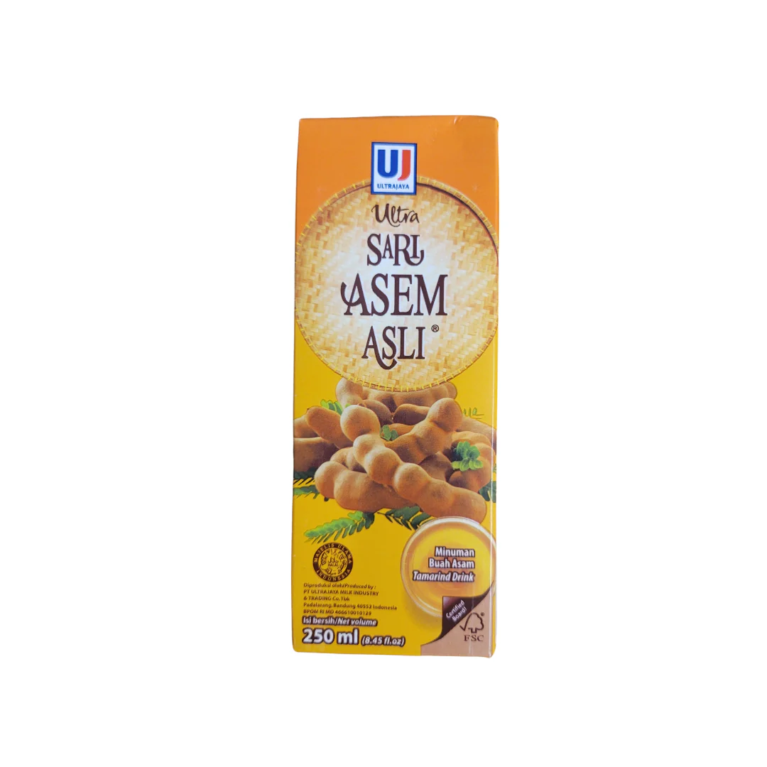 UJ Utra Sari Asem Asli 250 ml (8.45 Oz) Tamarind Drink