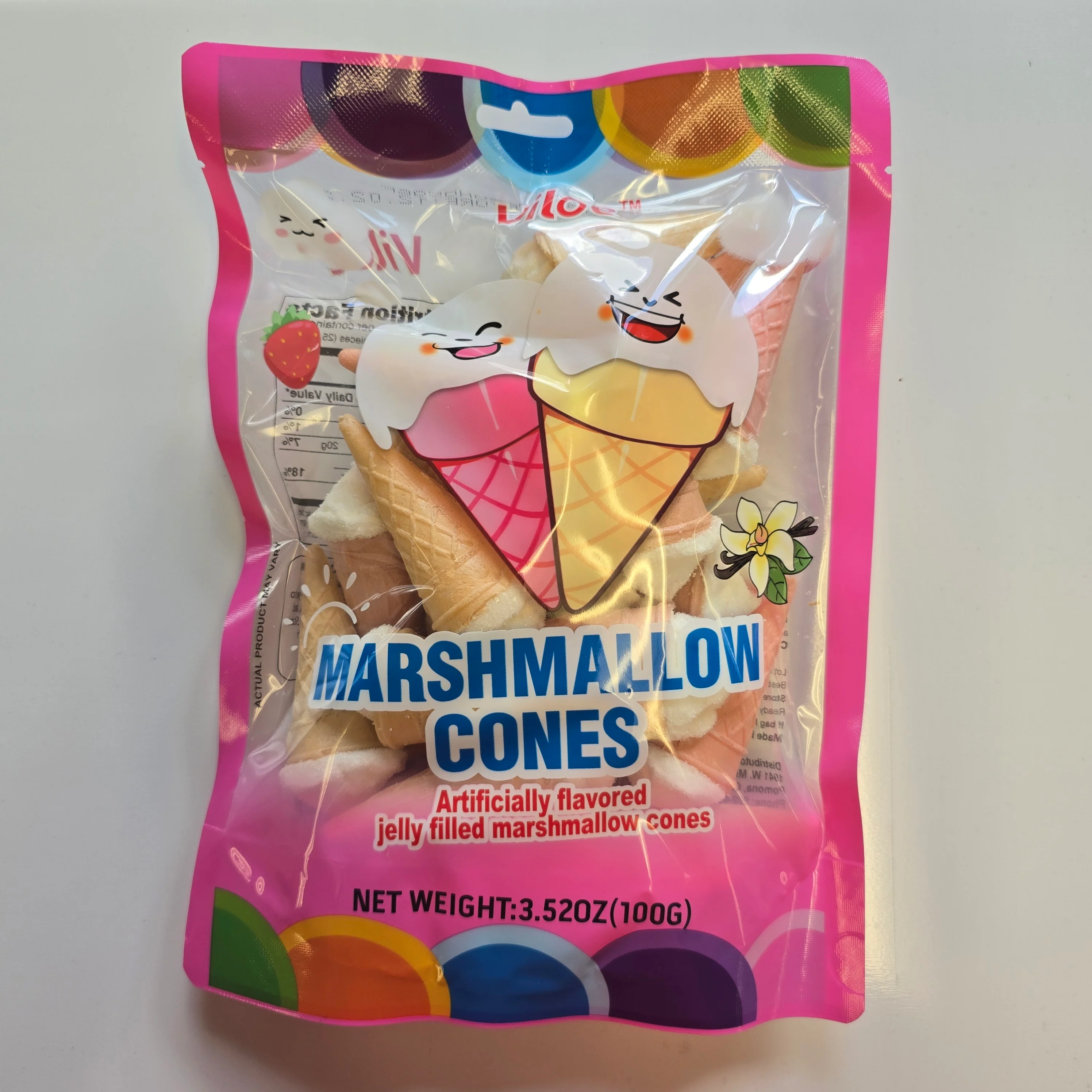 #Viloe Marshmallow Cones 3.52 Oz