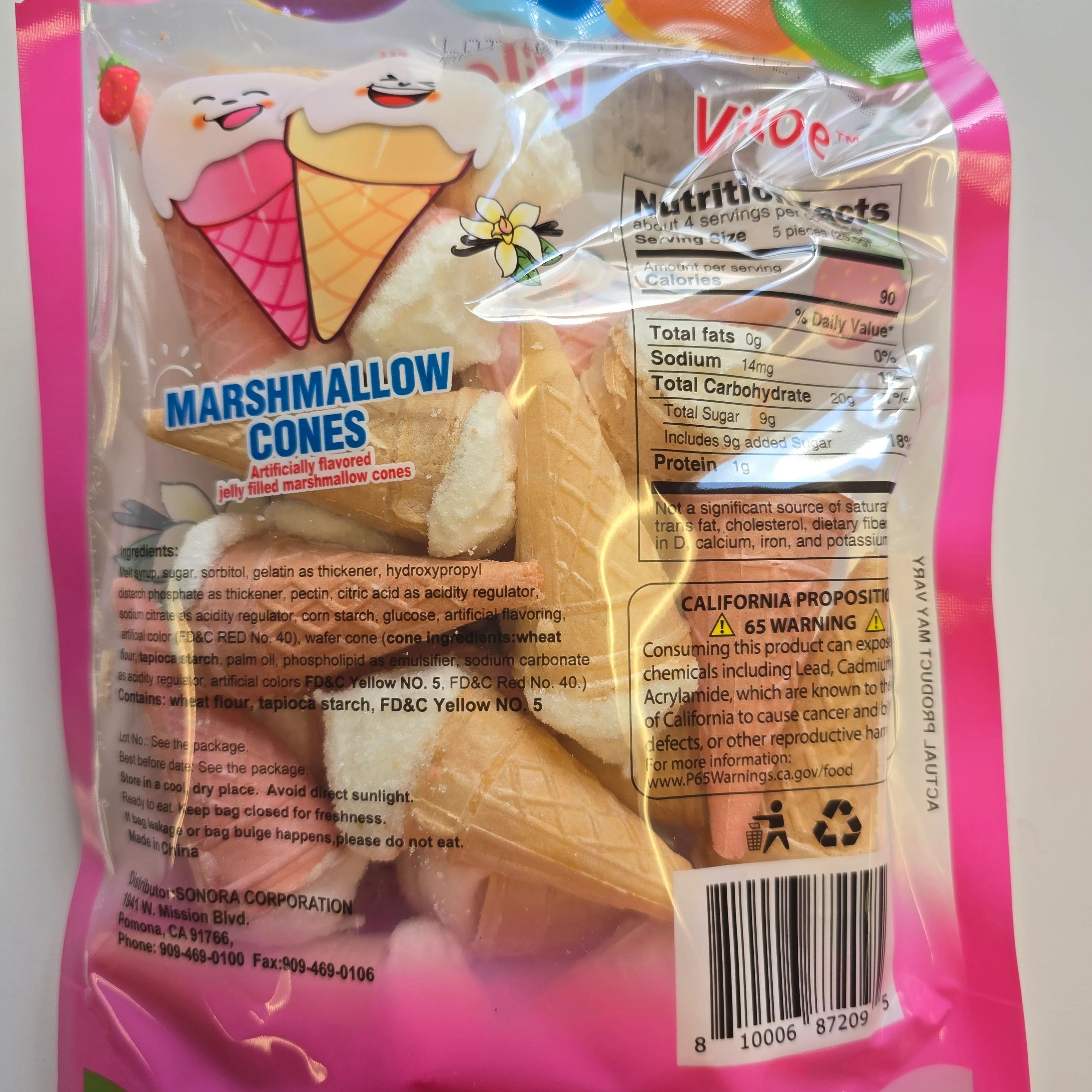 #Viloe Marshmallow Cones 3.52 Oz - Image 2