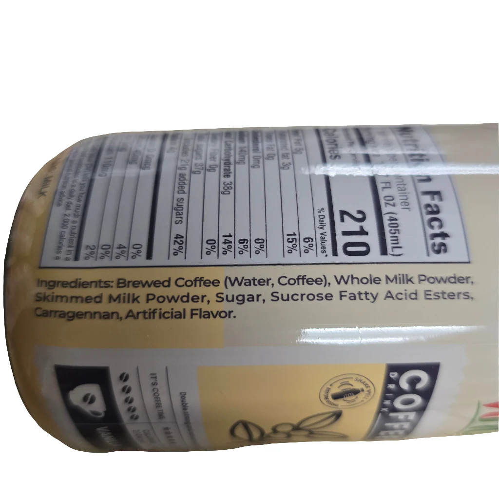 Vinut Vanilla Coffee 405 ml - Image 3