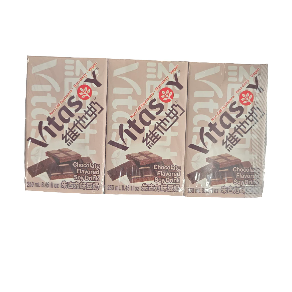 Vitasoy Chocolate Flavored Soy Drink (6x250 ml)