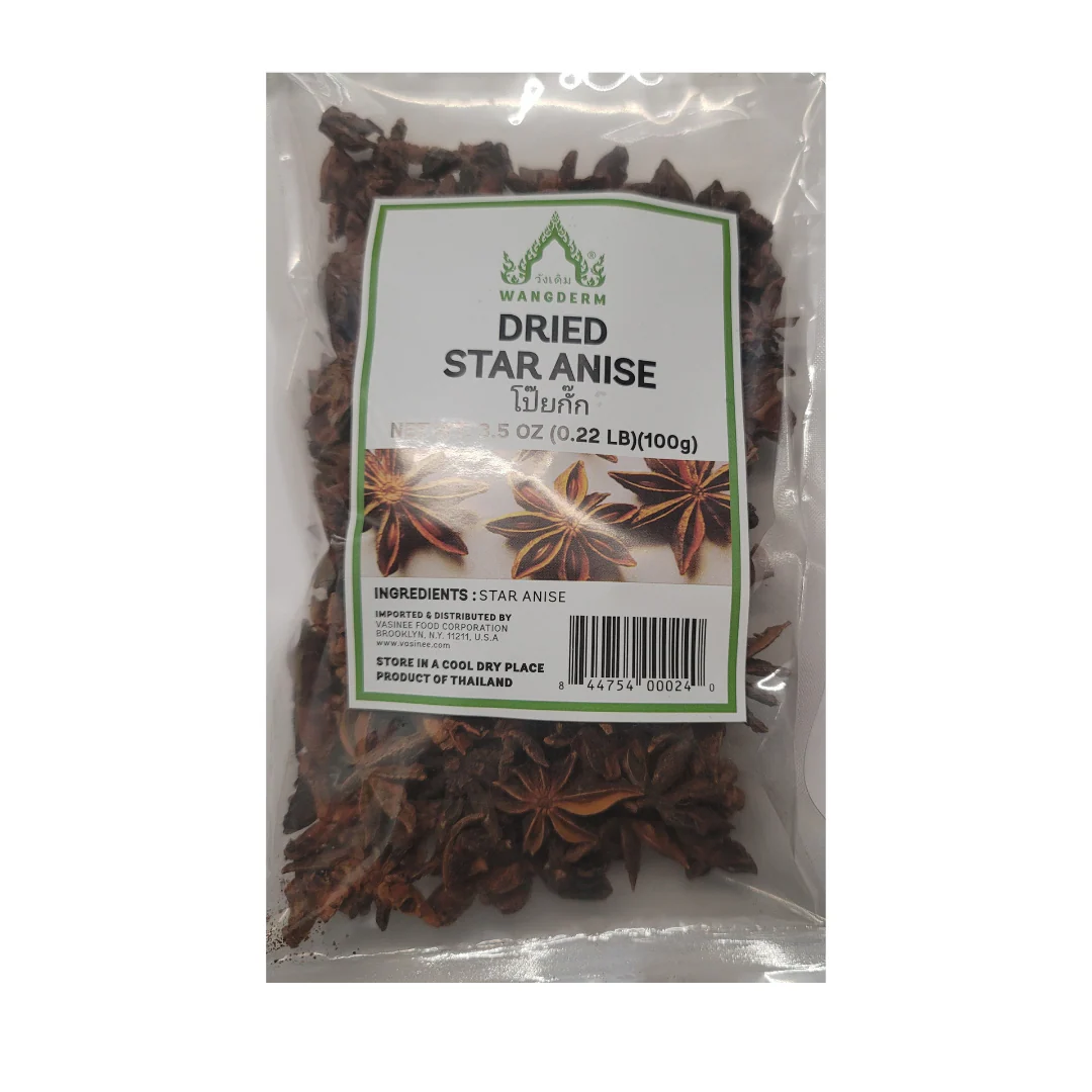 Wang Derm Dried Star Anise 3.5 Oz