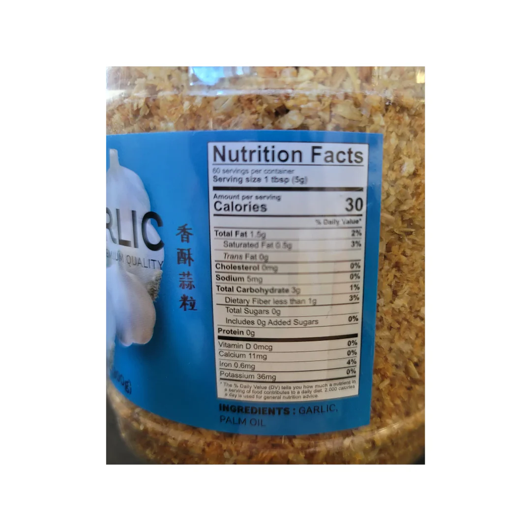 Wang Derm Fried Garlic (L) 10.57 Oz - Image 2